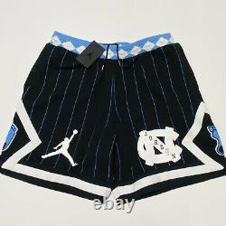 Nike Air Jordan NRG UNC North Carolina Tarheels Fleece Shorts CD0133 XL X-Large