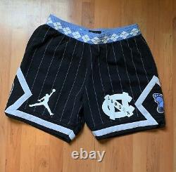 Nike Air Jordan NRG UNC North Carolina Tarheels Fleece Shorts Size XL Just Don