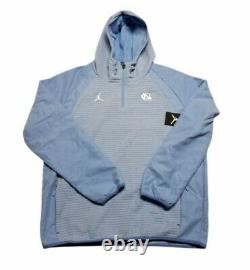 Nike Air Jordan North Carolina UNC Tarheels Hoodie Jacket Mens Medium 921989 448