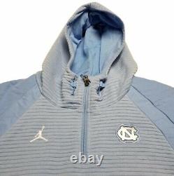 Nike Air Jordan North Carolina UNC Tarheels Hoodie Jacket Mens Medium 921989 448