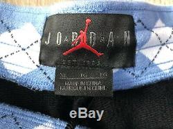 Nike Air Jordan Nrg Unc North Carolina Blk Tarheels Fleece Shorts Cd0133 010 XL