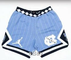 Nike Air Jordan Nrg Unc North Carolina Blue Tarheels Fleece Shorts Cd0133 448 XL