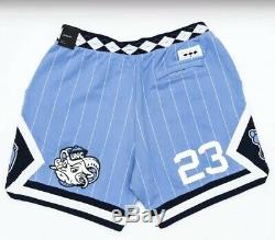 Nike Air Jordan Nrg Unc North Carolina Blue Tarheels Fleece Shorts Cd0133 448 XL