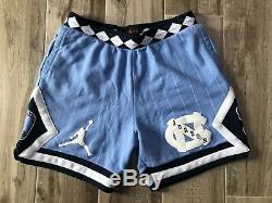 Nike Air Jordan Nrg Unc North Carolina Blue Tarheels Fleece Shorts Cd0133 448 XL