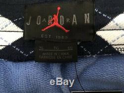 Nike Air Jordan Nrg Unc North Carolina Blue Tarheels Fleece Shorts Cd0133 448 XL