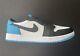 Nike Air Jordan Retro 1 Low Og Unc Tar Heels Sneakers Cz0790-104 Size 10 No Lid