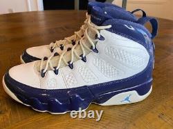 Nike Air Jordan Retro 9'UNC' 302370-145 Men's Size 10.5 University Blue