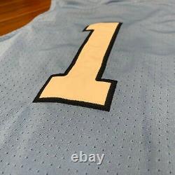 Nike Air Jordan UNC Carolina Tar Heels #1 STITCHED Basketball Jersey Size M