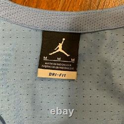 Nike Air Jordan UNC Carolina Tar Heels #1 STITCHED Basketball Jersey Size M