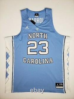 Nike Air Jordan UNC Tar Heels Michael Jordan Authentic Jersey Size XXL Brand New