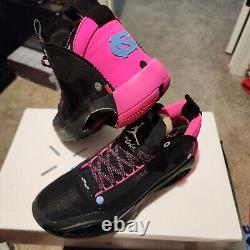 Nike Air Jordan XXX4 34 UNC Tar Heels Think Pink Player Sample PE mens size 9.5
