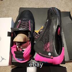 Nike Air Jordan XXX4 34 UNC Tar Heels Think Pink Player Sample PE mens size 9.5