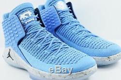 Nike Air Jordan XXXII 32 Mens Size 14 Basketball Shoes UNC Tar Heels AA1253 406