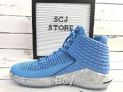 Nike Air Jordan XXXII 32 UNC TARHEELS NC University Blue AA1253-406 Size 10.5