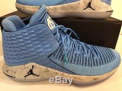 Nike Air Jordan XXXII 32 UNC TARHEELS NC University Blue AA1253-406 Size 11.5