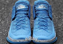Nike Air Jordan XXXII 32 UNC TARHEELS NORTH CAROLINA BLUE WHITE AA1253-406 sz 12