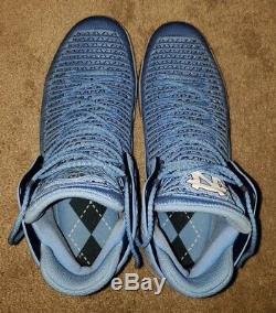 Nike Air Jordan XXXII 32 UNC Tar Heels Color University Blue AA1253 size 10.5