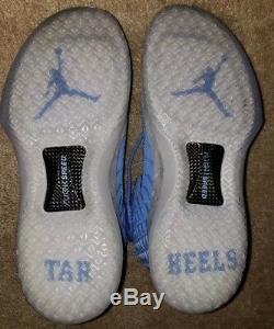 Nike Air Jordan XXXII 32 UNC Tar Heels Color University Blue AA1253 size 10.5