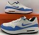 Nike Air Max 1 G Golf Shoes Unc Blue Tarheels Ci7576-101 Tw Nrg Mens Size 9.5