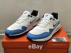 Nike Air Max 1 G Golf Shoes UNC Blue Tarheels CI7576-101 TW NRG Mens Size 9.5
