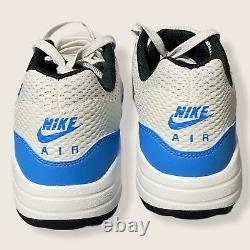 Nike Air Max 1 Golf Shoes White Blue (CI7576-101) Mens Size 12 UNC NEW
