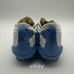 Nike Alpha Huarache 7 Pro Low Pe Unc Tar Heels Bv0862-103 Size 8.5 New In Box