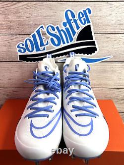 Nike Alpha Huarache 8 Elite Pe Unc Tar Heels Cw4830-103 Size 11.5 New In Box