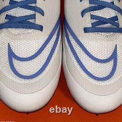 Nike Alpha Huarache 8 Pro Men's Sz 11.5 UNC Tar Heels Lacrosse Cleats CW4828-103