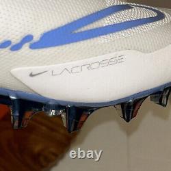 Nike Alpha Huarache 8 Pro Men's Sz 11.5 UNC Tar Heels Lacrosse Cleats CW4828-103