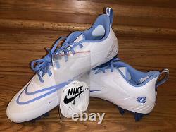 Nike Alpha Huarache 8 Pro UNC Tar Heels Lacrosse Cleats CW4828-103 Men's US 11