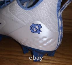 Nike Alpha Huarache 8 Pro UNC Tar Heels Lacrosse Cleats CW4828-103 Men's US 11