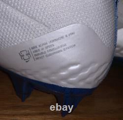 Nike Alpha Huarache 8 Pro UNC Tar Heels Lacrosse Cleats CW4828-103 Men's US 11