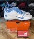 Nike Alpha Huarache 8 Pro Unc Tar Heels Lacrosse Cleats Pe Size 5.5 M / 7 W Nwb