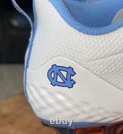 Nike Alpha Huarache 8 Pro UNC Tar Heels Lacrosse Cleats PE Size 5.5 M / 7 W NWB