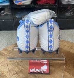 Nike Alpha Huarache 8 Pro UNC Tar Heels Lacrosse Cleats PE Size 5.5 M / 7 W NWB