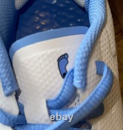 Nike Alpha Huarache 8 Pro UNC Tar Heels Lacrosse Cleats PE Size 5.5 M / 7 W NWB