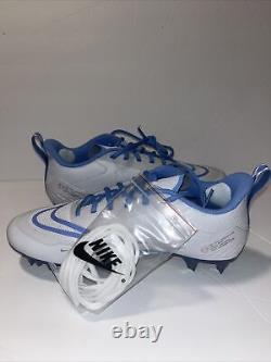 Nike Alpha Huarache 8 Pro UNC Tar Heels Lacrosse Cleats PE Size 8.5 CW4828-103