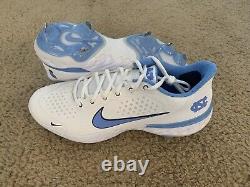 Nike Alpha Huarache Metal Baseball Cleats UNC Tar Heels Size 10.5 DH0127-107