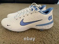 Nike Alpha Huarache Metal Baseball Cleats UNC Tar Heels Size 10.5 DH0127-107