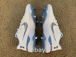 Nike Alpha Huarache Metal Baseball Cleats UNC Tar Heels Size 10.5 DH0127-107