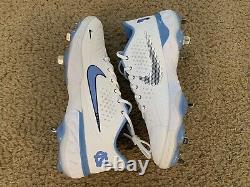 Nike Alpha Huarache Metal Baseball Cleats UNC Tar Heels Size 10.5 DH0127-107