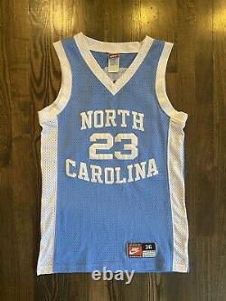 Nike Authentic MICHAEL JORDAN #23 UNC North Carolina Tar Heels Jersey 36 Small S