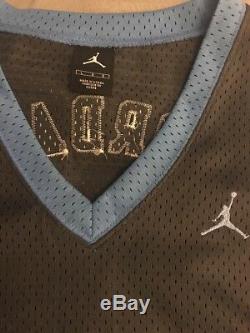 Nike Authentic Sewn Rare Throwback UNC Tar Heels Michael Jordan Jersey Size L