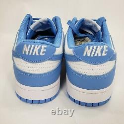 Nike Dunk Low UNC University Blue Tar Heels Retro- Size US Mens 10.5 DD1391-102