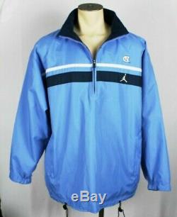 Nike JORDAN UNC North Carolina Tarheels Reversible Fleece Blue Jacket Sz XL Mens