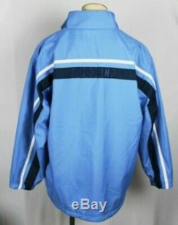 Nike JORDAN UNC North Carolina Tarheels Reversible Fleece Blue Jacket Sz XL Mens