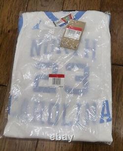 Nike Jordan DN9341-100 Men's Large Dri-Fit UNC Tarheels Limited Jersey NWT