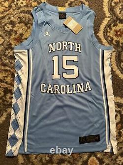 Nike Jordan Elite Dri-Fit UNC Carolina Tarheels Jersey BV2576-448 Mens M CARTER