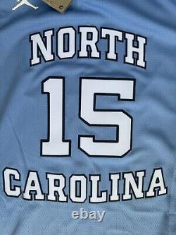 Nike Jordan Elite Dri-Fit UNC Carolina Tarheels Jersey BV2576-448 Mens M CARTER