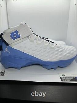 Nike Jordan Force Savage Pro 2 UNC Tar Heels PE Men's Size 17 New CV1666-101